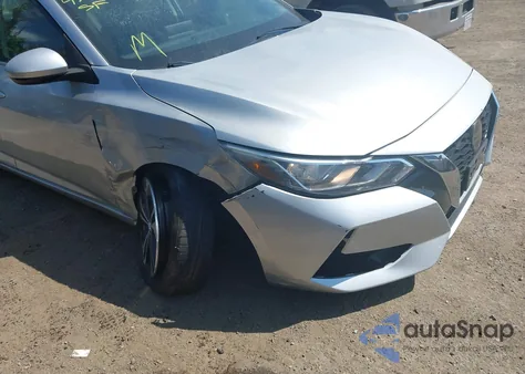 2021 Nissan Sentra Sv Xtronic Cvt z USA, uszkodzony, nr VIN 3N1AB8CV6MY297522